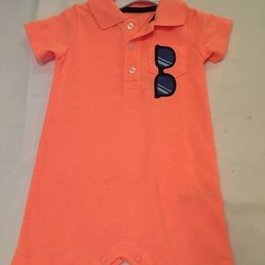 NWOT Sunglasses Romper, 12 months